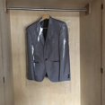 thumbnail image 3 of 30pcs Clothes Dust Cover Can Be Hung Transparent Dustproof Pouch 90cm x 60cm, 3 of 4