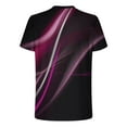 thumbnail image 5 of XMMSWDLA Shirts for Men T Shirts Fashion 3d Print Graphic Shirts Tops Crewneck Short Sleeve Tees for Mens Hot Pink Mens Graphic T-Shirts, 5 of 6
