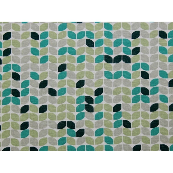 Stof France PUL Coated Jersey Stretch Knit Fabric Green - per yard