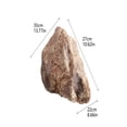 thumbnail image 2 of Faux Rocks for Landscaping - Realistic PU Foam Stones, Lightweight & Weatherproof, Yard Decor for Gardens/Lawns,Brown（A）, 2 of 5