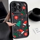 thumbnail image 4 of Funda de silicona TPU suave a prueba de golpes para iPhone, funda de Año Nuevo con sombrero de Navidad para iPhone 16, 15 Pro Max, 14 Plus, 11, 13, 12 Pro, X, XS, XR, 8, 7, 4 of 5
