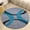 Flannel-2, variant on Modern Abstract Round Area Rugs for Bedroom Living Room, 6FT Soft Indoor Circle Carpets, Carpet Home Decor Floor Mat