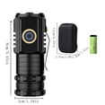 thumbnail image 3 of Flashlight High Brightness Small Powerful LED Lamp Hand Held Lamp Disaster Prevention Emergency/outdoor/walking/mountaineering And Other Situations Applicable Wrist Lights for Runners, 3 of 6
