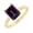 Alexandrite, variant on 1 to 6 Carat LAB GROWN Gemstone & LAB GROWN Diamond Engagement Ring (AAAA Heirloom Quality) Ruby 1 Carat Size-5.5