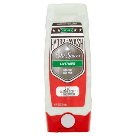 Old Spice Hydro Wash Live Wire Body Wash