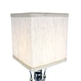 thumbnail image 2 of Home Concept Rectangular Drum Lampshade (6x6) (6x6) x 7 Textured Oatmeal, 2 of 4