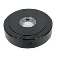 thumbnail image 2 of Rotating Display Stand Electric Turntable Exhibitions Platform Collectibles 4.5" Wedding with LED Lights Colorful Rotating Display Stand , black, 2 of 8