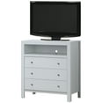 thumbnail image 2 of Glory Furniture Burlington Media Chest in White Color, 2 of 2