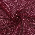 thumbnail image 5 of 6 Pack Burgundy Sequin Table Runners 12" x 72" Sparkle Sequin Table Cloths for Wedding Party Banquet Bridal Shower Decorations, 5 of 14