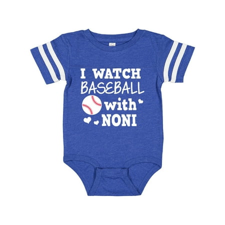 

Inktastic I Watch Baseball with My Noni Gift Baby Boy Bodysuit