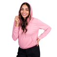 thumbnail image 3 of Sudadera basica para Mujer, Colección: Pilates Princess rosa claro G, 3 of 5