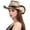 Black, variant on Womens Hats , Beach Wear for Women , Vacation Hat Men's and Women's Summer Straw Hat Hand Woven Hollow Design Western Cowboy Sun Hat for Outdoor