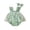 a-Light Green2414, variant on VNKIDY Baby Girls Jumpsuit Dress Outfit Floral Print Lightweight Tulle Romper Dress With Ruffled Straps Matching Bow Headband For Spring Summer Daily Wear Yellow 0-6 Months