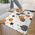 thumbnail image 4 of Autumn Halloween Pumpkins Pattern Door Rugs,Washable Non Slip Door Mats Indoor,Decorative Door Mats,Entry Mat Indoor for Entrance,Bedroom,Kitchen,Bathroom,17"x30", 4 of 6