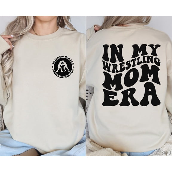 In My Wrestling Mom Era Sweatshirt, Sports Mom Sweater, Wrestle Mom Shirts, Game Day Sweaters, Sports Mama Sweatshirts, Sport Mama All Size S-5Xl