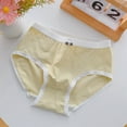 thumbnail image 2 of hoksml Girls' Panties Solid Color Soft Breathable Underwear Mid Waist Lace Trim Student Full Cotton Crotch Briefs (9-16), 2 of 3