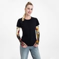 thumbnail image 5 of Lsque Yellow Daisy Cow Cooling Arm Sleeves for Men & Women -Compression Sleeves to Cover Arms for Working,Sun Sleeves for UV Protection,Breathable, Moisture-Wicking, 5 of 8