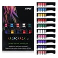 thumbnail image 1 of 10 Colors Festive Fun Chalk Combs - New Chalk Comb Temporary Color Dye for All Ages, Birthday, Christmas, New Year DIY, 100g, 1 Set, 1 of 6