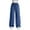 01# Dark Blue, variant on Straight Leg Jeans for Women High Waisted Wide Leg Loose Stretchy Boyfriend Denim Pants Baggy Jeans for Women Black 2XL