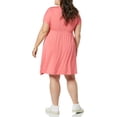 thumbnail image 2 of walmart Essentials Womens Women's Plus Size Surplice Dress_dnu, 2 of 6