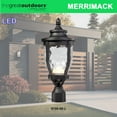 thumbnail image 4 of Minka Lavery - Great Outdoors - Merrimack - Led Outdoor Post Mount In, 4 of 7
