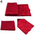 thumbnail image 5 of PULLIMORE Red Lace Holiday Tablecloth Poinsettia Christmas New Year Festivals Wedding Party Table Cloths Covers (60 x 84 inch, Rectangle), 5 of 8