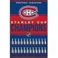 thumbnail image 2 of NHL Montreal Canadiens - Champions 23 Canvas Wall Poster, 22.375" x 34", 2 of 4