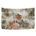 thumbnail image 6 of Yayeee Tapestry Wall Hanging for Bedroom 60" x 40" Living Room Home Wall Art Decor, Red Mountain Pattern, 6 of 7