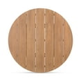 thumbnail image 6 of Moe's Home Collection Delta Round Outdoor Dining Table Natural Wood, 6 of 6