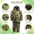 thumbnail image 4 of TrailCrest Infant - Toddler Camo Full Zip Hoodie Sweatshirt Fleece Jacket & Pants Set, Pink & Camo, 6, 4 of 7