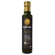 Caliendo Premium Black Garlic Infused Extra Virgin Olive Oil, Authentic Italian - 8.5 Fl Oz Bottle