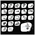 thumbnail image 2 of 28 Pcs Face Painting Stencils Set,Happon Reusable Face Paint Templates, Body Painting Stencils,Reusable Soft Tattoo Stencils for Kids Party Art Painting, 2 of 7