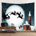 thumbnail image 4 of Ganfancp Adornos de Navidad Fondo Tela Sala Tapiz 150X230Cm Artículos En Liquidación 1 Pc Tapiz, 4 of 7