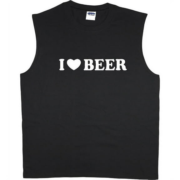 Funny Beer Saying T-shirt Men's Muscle Tee