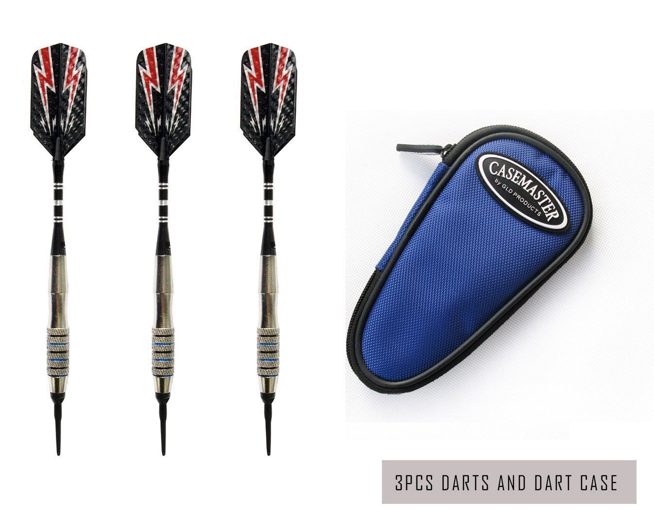 3pc/set of 18g Darts Soft Tip Dart w/ 3 Extra Shaft For Electronic Dartboard US 
