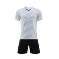 thumbnail image 4 of Iyufng 2 Pieces Sports Outfit, Summer Printed Soccer Jersey and Shorts Set,Boys and Girls, 4 of 5