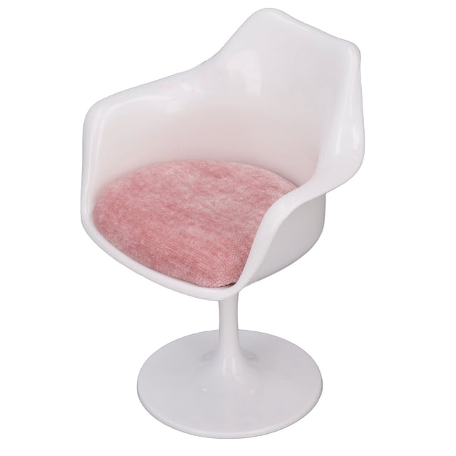Silla de oficina para casa de muñecas ABS, silla de oficina para casa de muñecas, silla para casa de muñecas, muebles para casa de muñecas, logre más