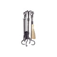 thumbnail image 1 of Uniflame 5 Piece Bronze Fireset with Ring/Swirl Handles, 1 of 1