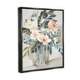 thumbnail image 3 of Stupell Industries Pink Overflowing Floral Bouquet Painting Jet Black Floating Framed Canvas Print Wall Art, Design by Nina Blue, 3 of 6