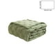 thumbnail image 3 of Manta de tela facial de forro polar suave 51x61 in | Manta gruesa de felpa para camas y sofás | Manta de siesta acogedora, cálida y ligera | Múltiples colores: beige, azul, gris, amarillo, verde, 3 of 6