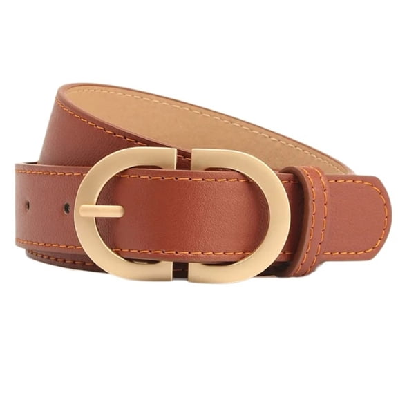 Yokua Women Pin Buckle Waist Belt Classical AllMatching Waist Belt for Jeans Pants