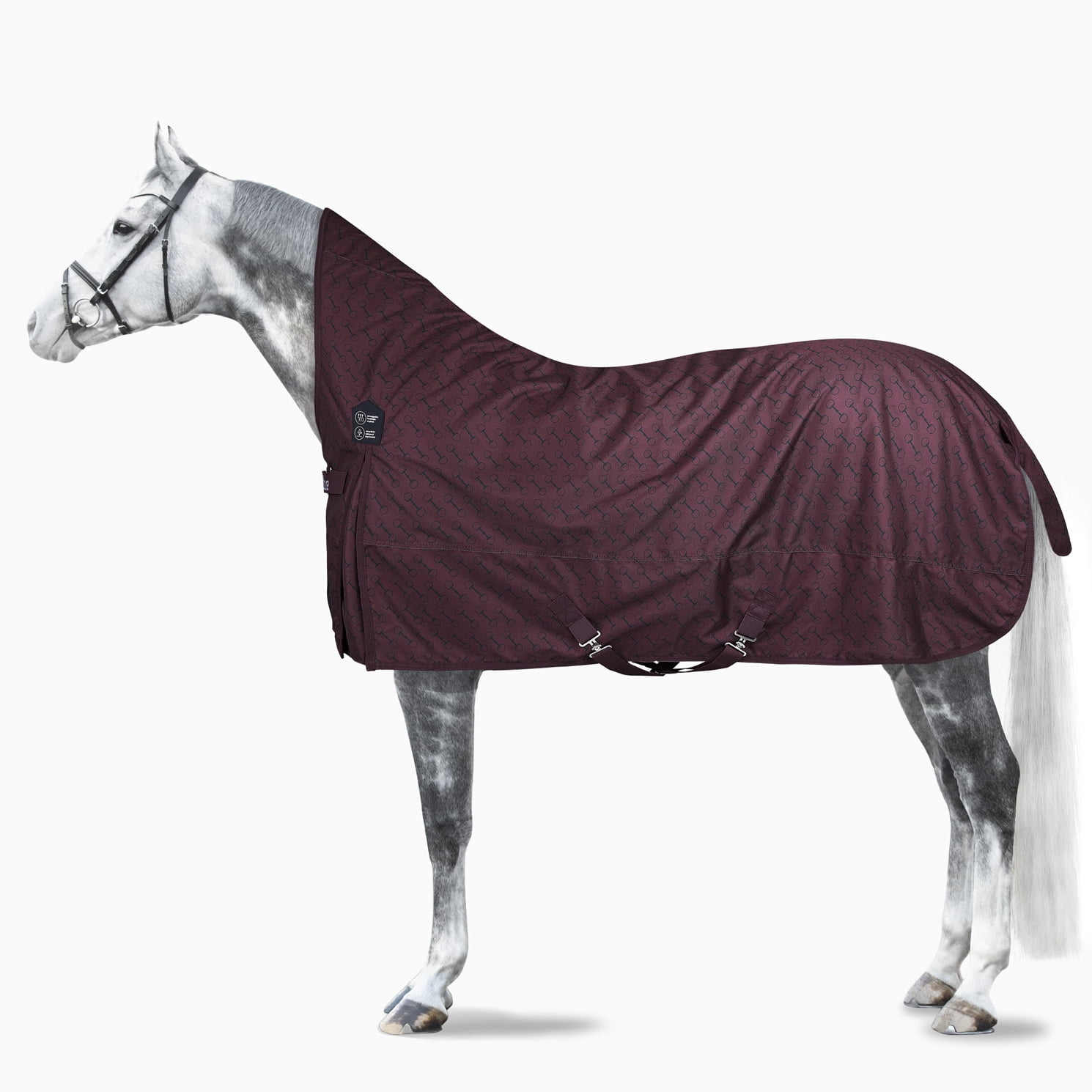 HORZE Avalanche 1200D Ripstop High Neck Medium Weight Waterproof Horse