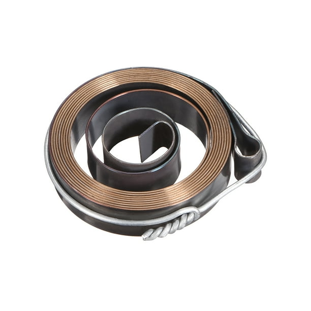 Resorte de retorno de bobina de alimentación de prensa de taladro 1540mm Largo 55x12x0.7mm