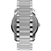 Timex Mens Highland Street Silver/Blue 39mm Casual Watch, Expansion Band