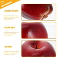 thumbnail image 3 of TAILTOSS 4Set Vivid Red Delicious Props Simulated Red Delicious Dark Red Photo Prop for Kindergarten, 3 of 8