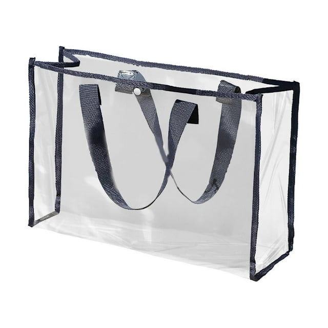 Kcodviy Sac de Natation Portable Sac Fourre-Tout Cosmétique Sac de Rangement en Toile Sac Fourre-Tout Transparent Multifonction pour le Travail Trousse de Toilette Sac Fourre-Tout en Toile Grande Capacité Sac de Plage