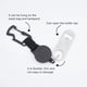 thumbnail image 5 of Abridor de botellas retráctil, 2 llaveros con clip para cinturón, mosquetón multiherramienta y 2 abridores de botellas de acero inoxidable., 5 of 7