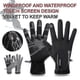 thumbnail image 1 of Winter Sport Gloves -30 Windproof Waterproof Unisex Touch Screen Gloves For Outdoor Work,Ski, Motorcycle, 1 of 5