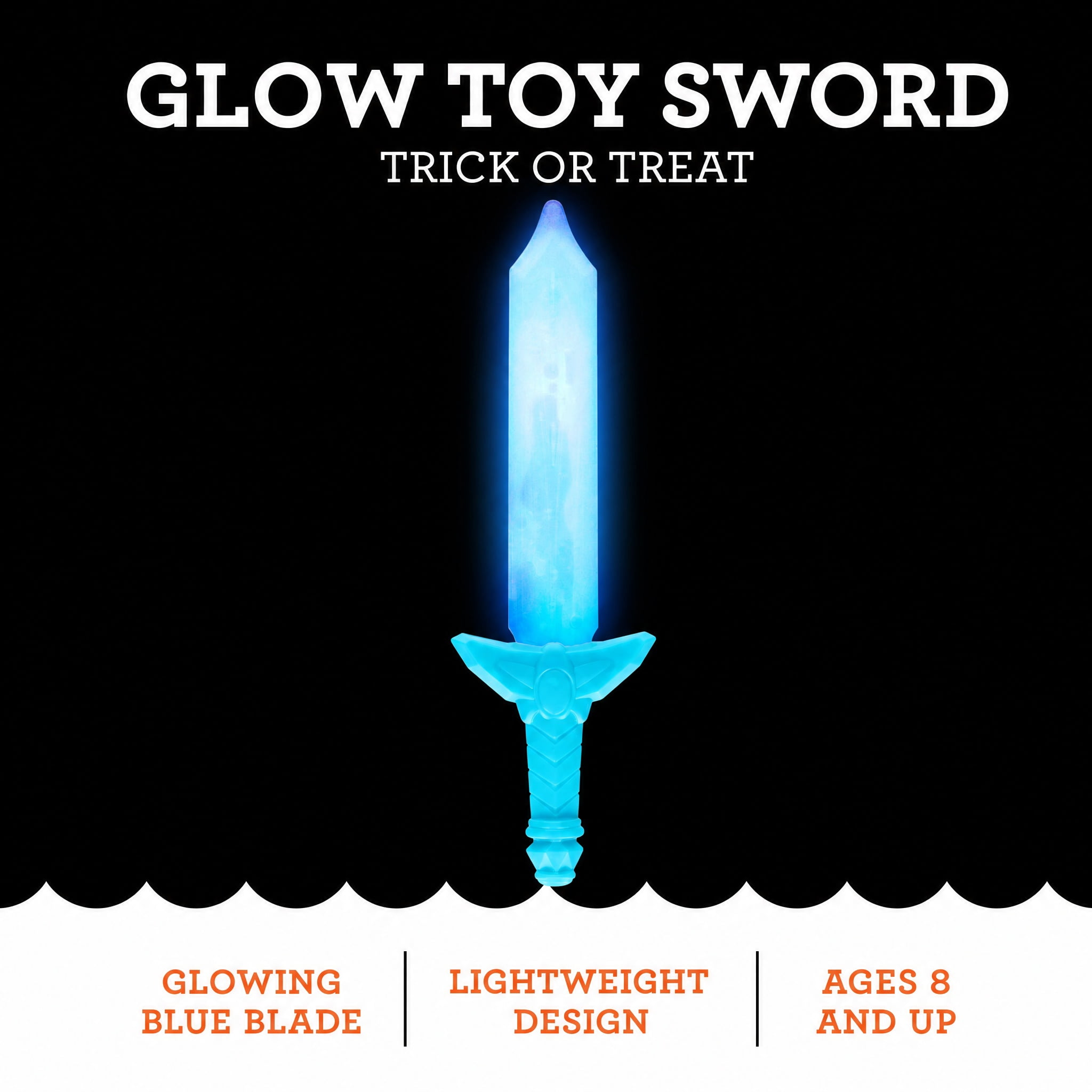 Glow Toy Sword, Blue, Halloween by Way To Celebrate