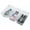 Set of 4, variant on Clear Plastic Large Drawer Organizers